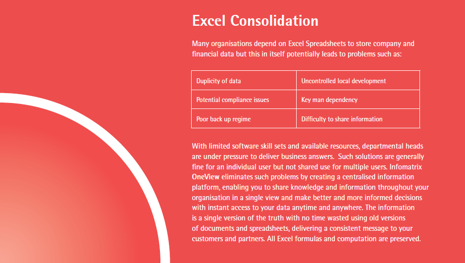 Excel Consolidation